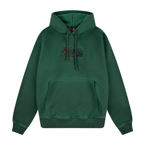 "super kid" Hoodie green