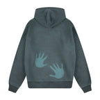 "super kid" Hoodie blue