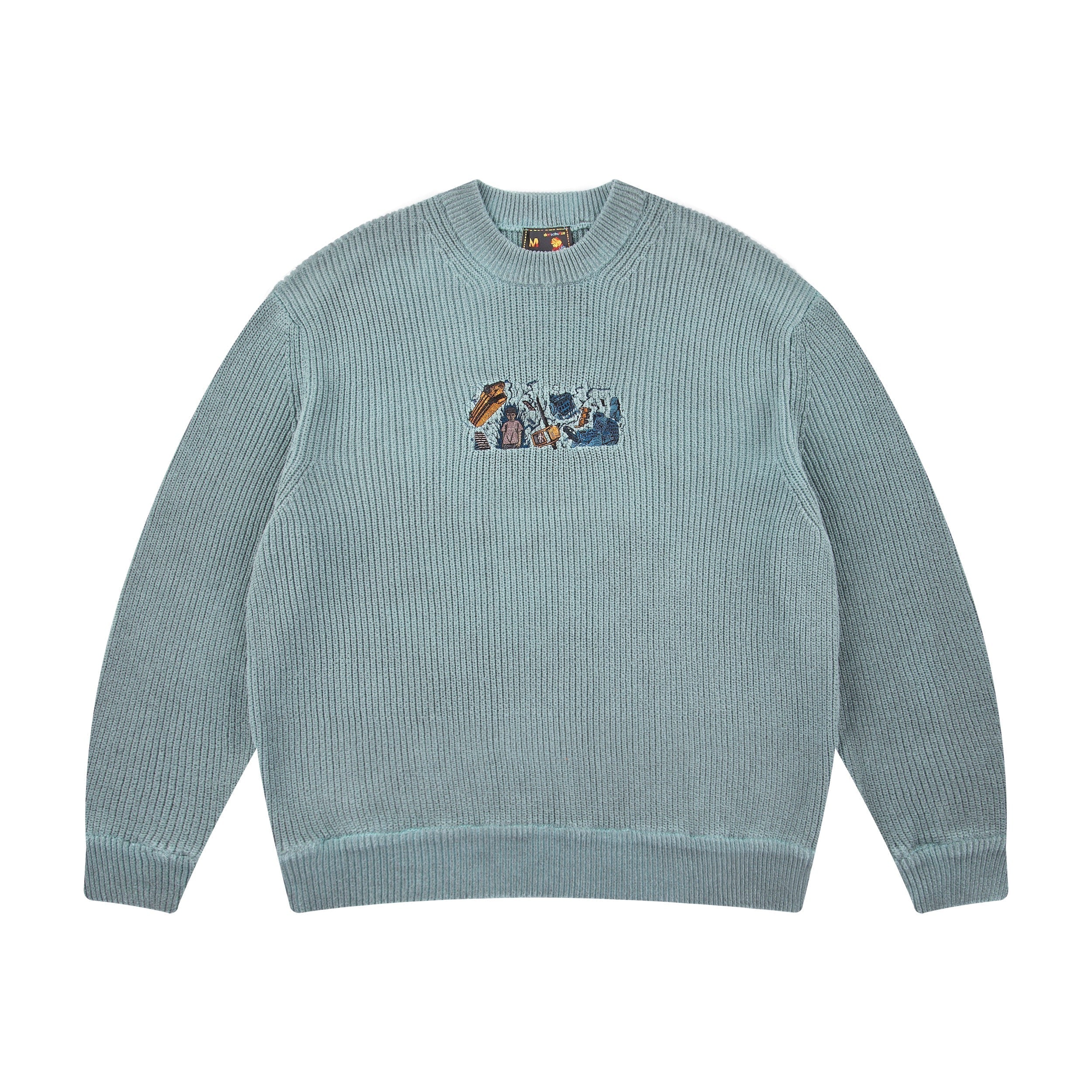 "super kid" heat reactive knit blue