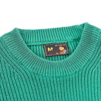 "super kid" heat reactive knit green