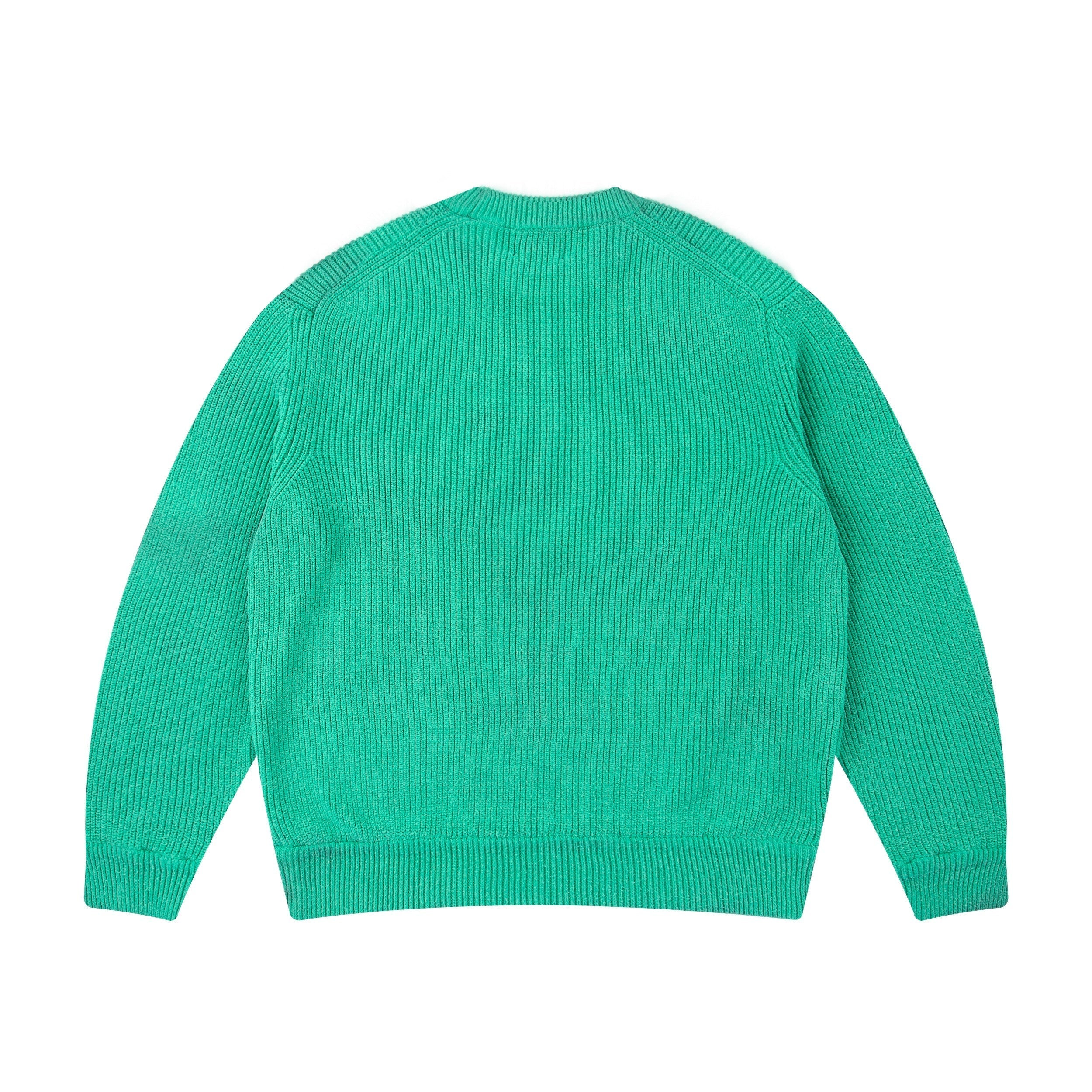 "super kid" heat reactive knit green