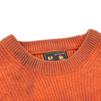 "super kid" heat reactive knit orange