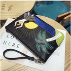 Chrome Heart Leather Bag Shoulder Crossbody Chain Bag