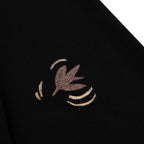 "koi fish" Long-sleeve black