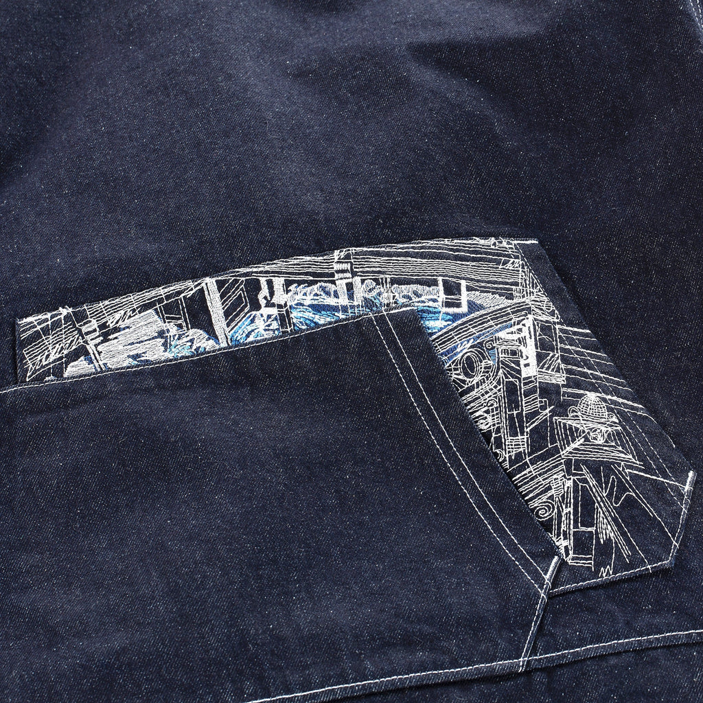 "titanic" Hoodie denim