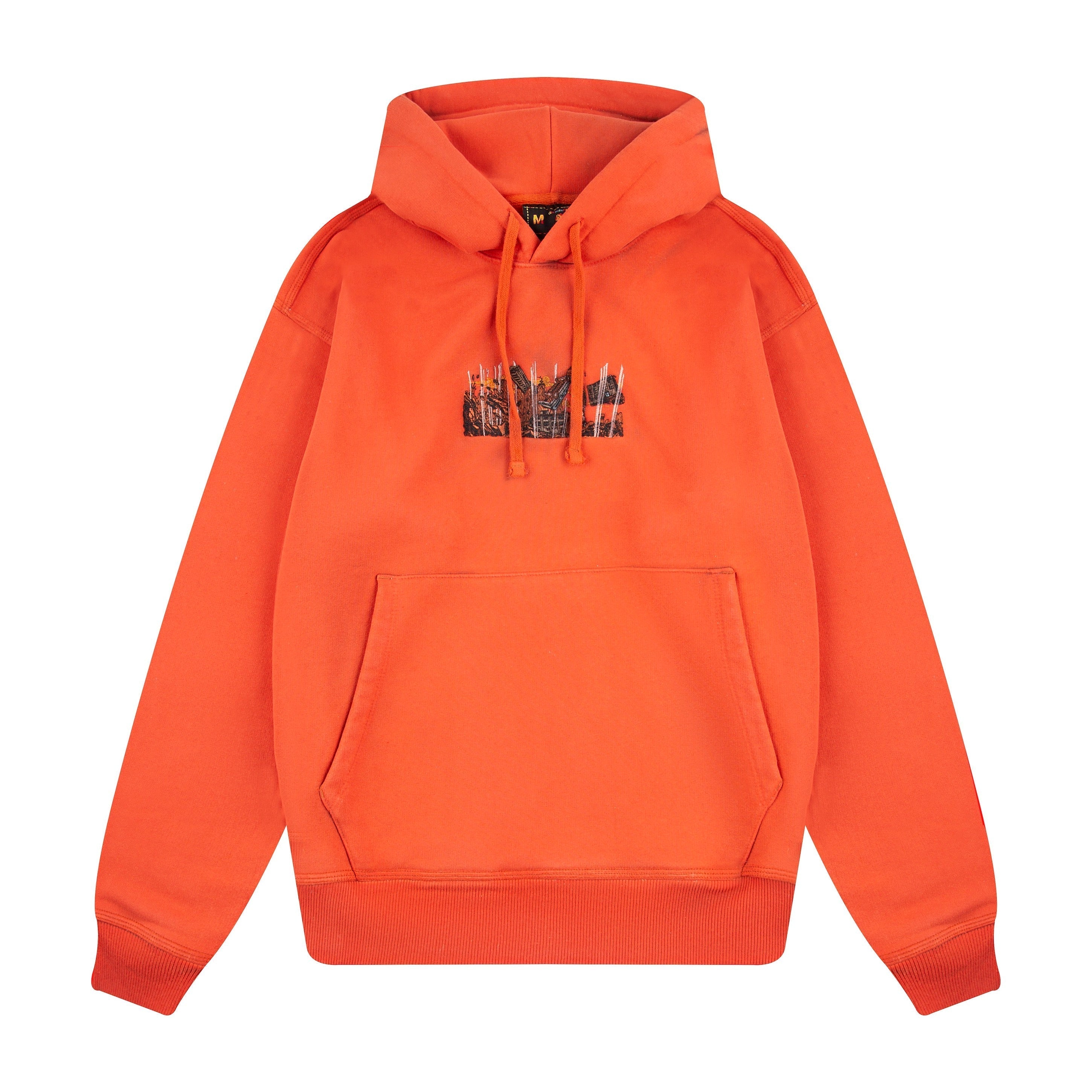 "super kid" Hoodie orange