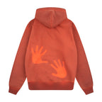 "super kid" Hoodie orange