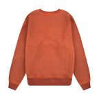 "super kid" crewneck orange