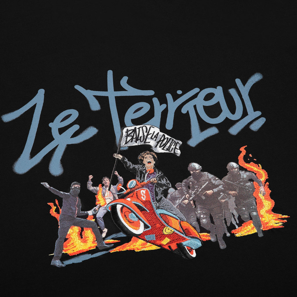 "riot" T-Shirt black 01