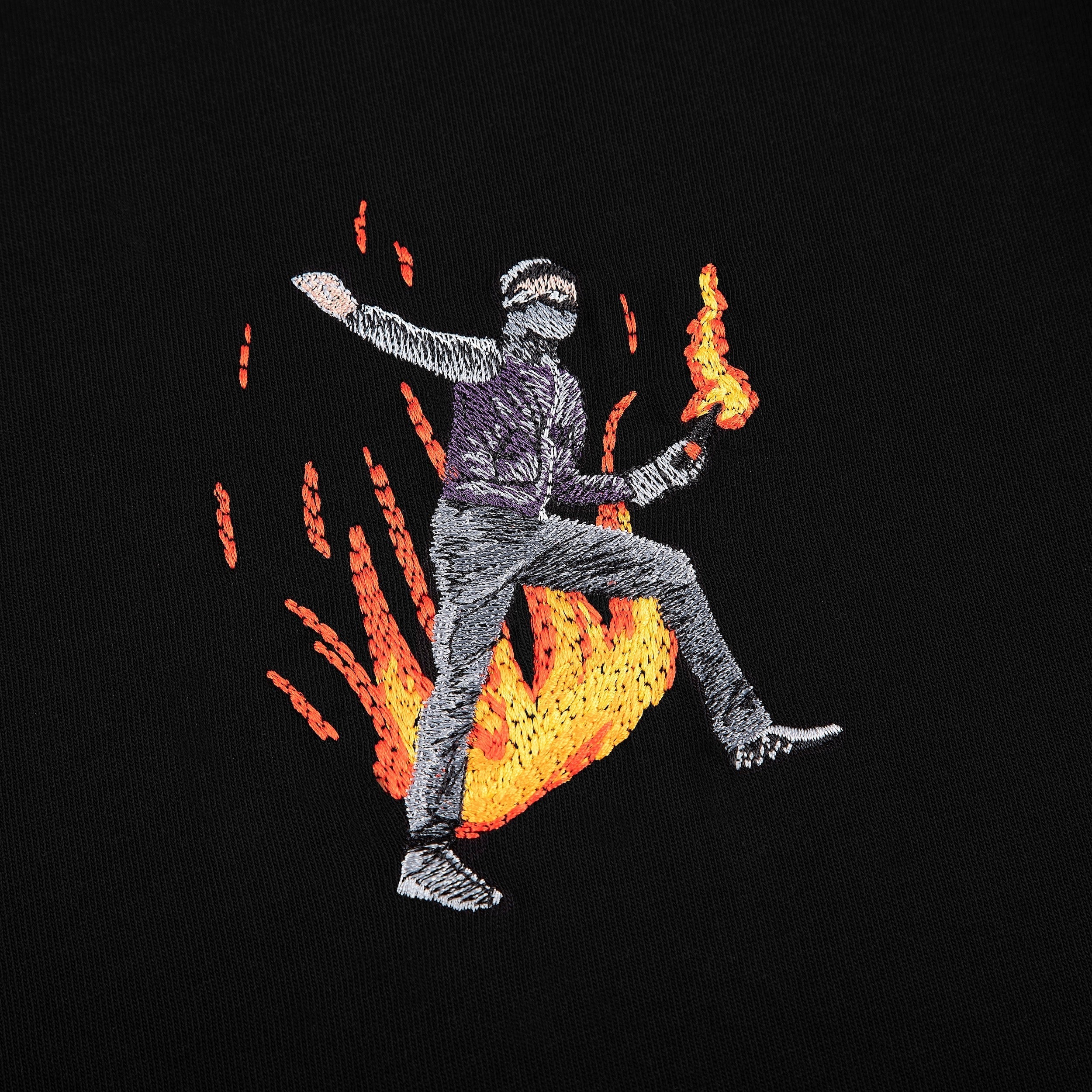 "riot" T-Shirt black 03