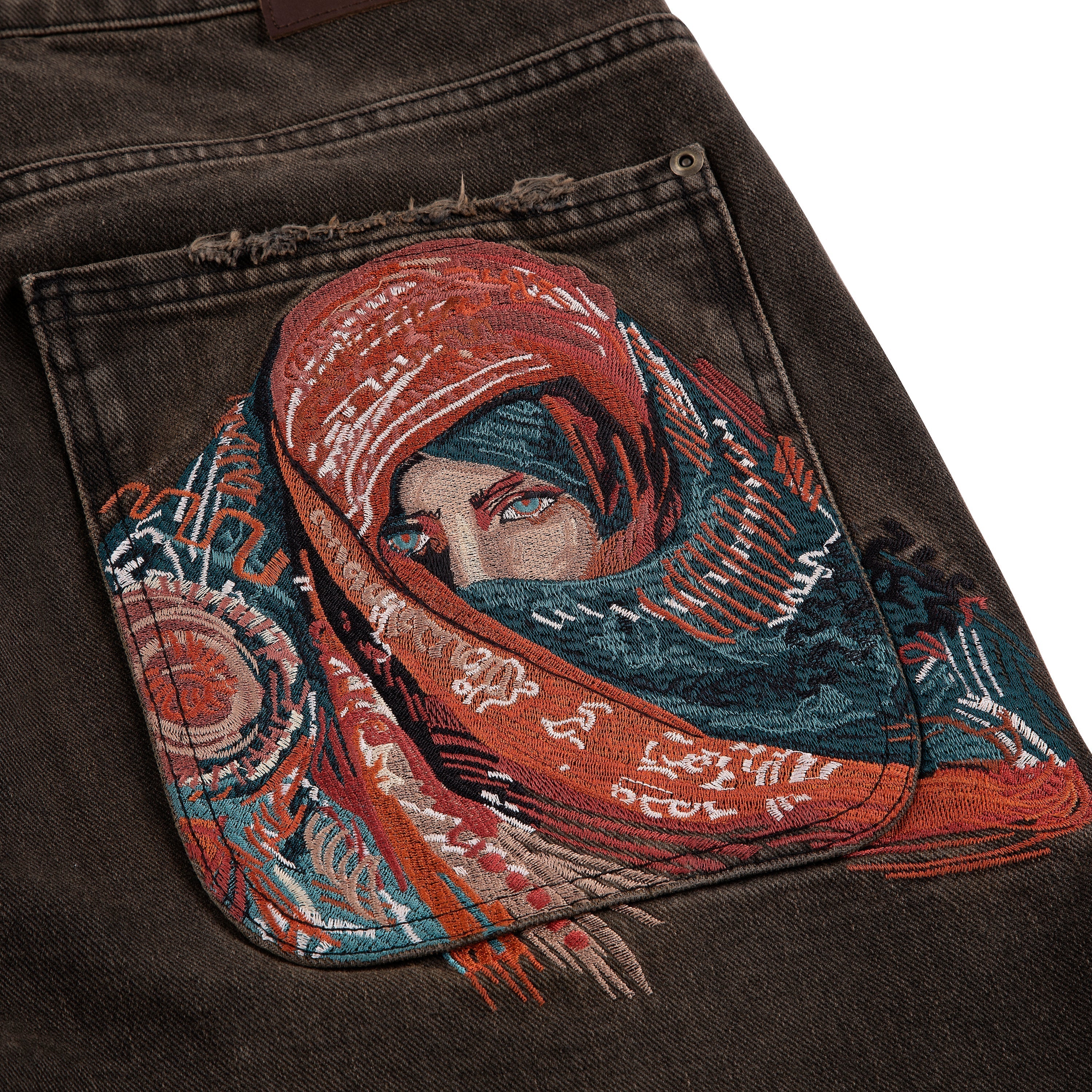 "yasmin v3" Jorts brown updated fit