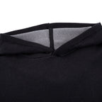 "awakening" knit Hoodie black