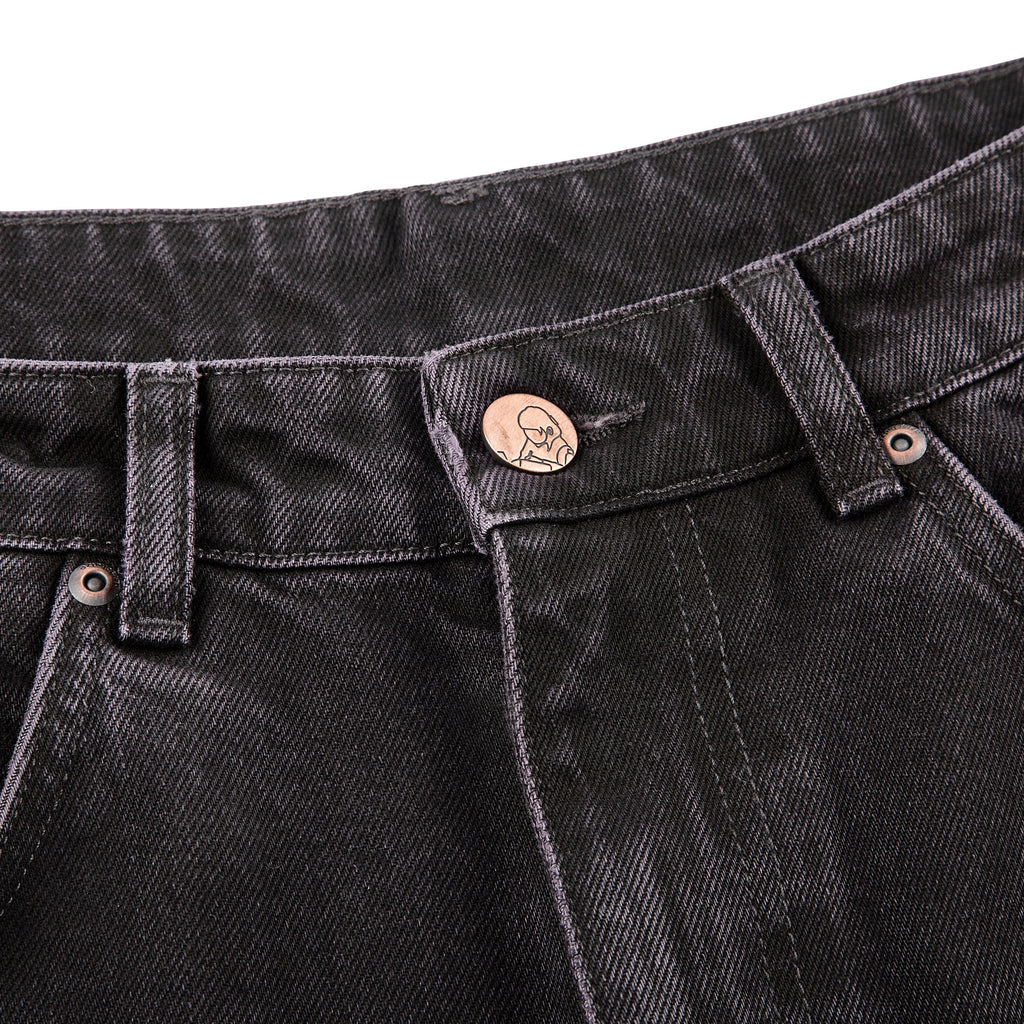 "awakening" Jorts purple tint