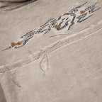 "sashiko v2" Hoodie light grey