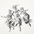 "mosaic" T Shirt off white