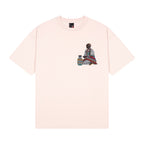 "mosaic" T Shirt powder pink