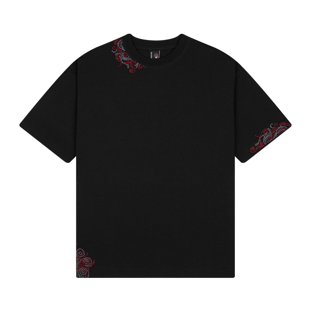 "mosaic" T Shirt black 01