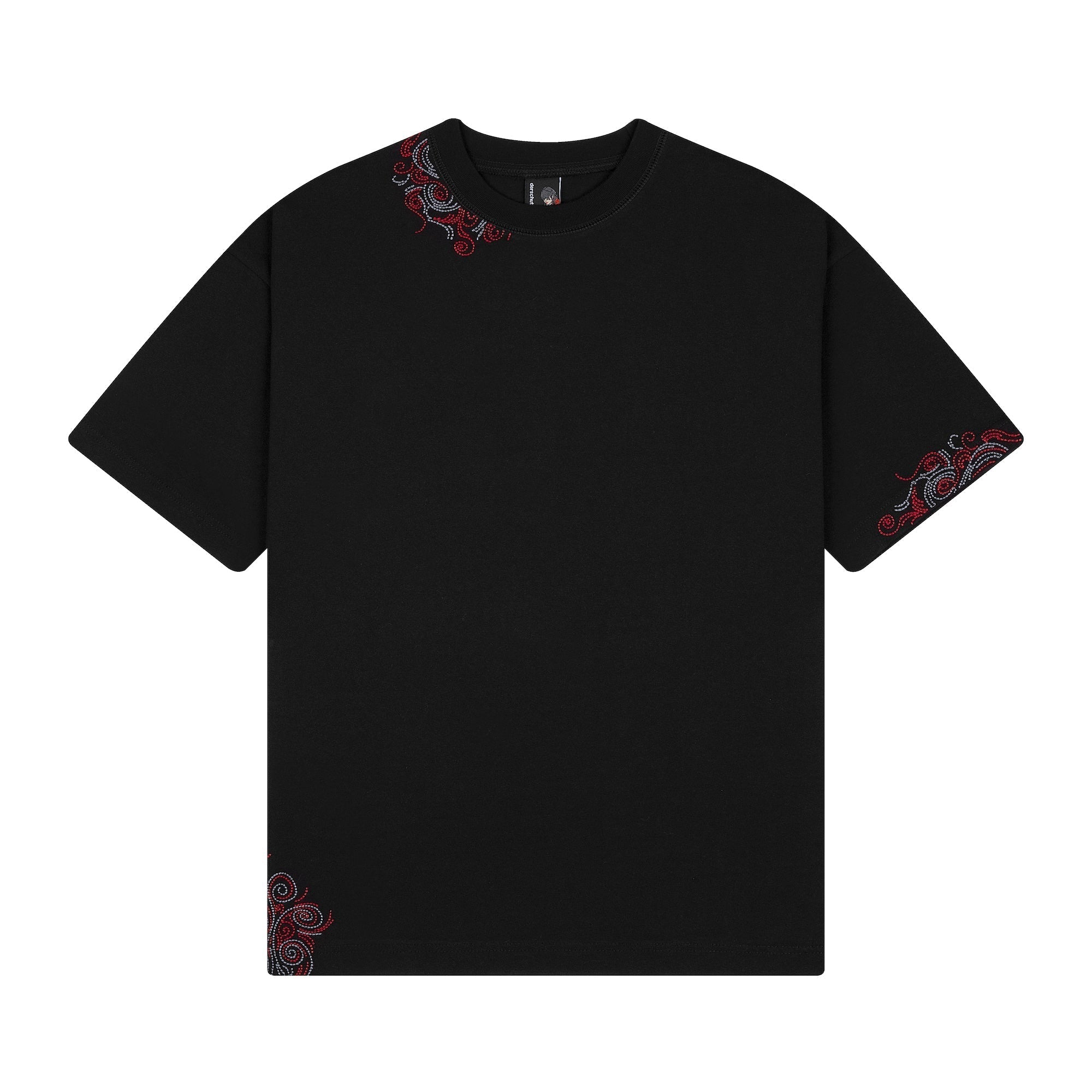 "mosaic" T Shirt black 01