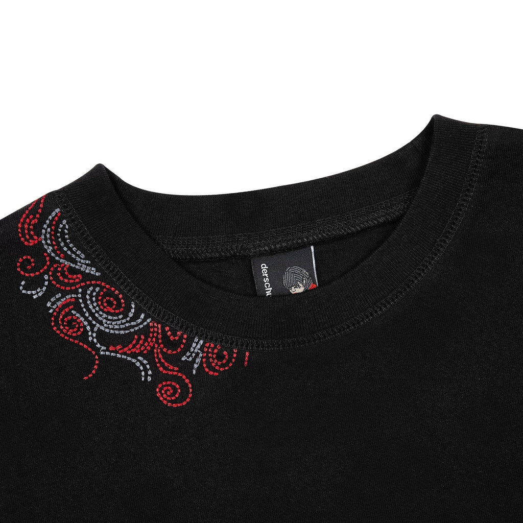 "mosaic" T Shirt black 01