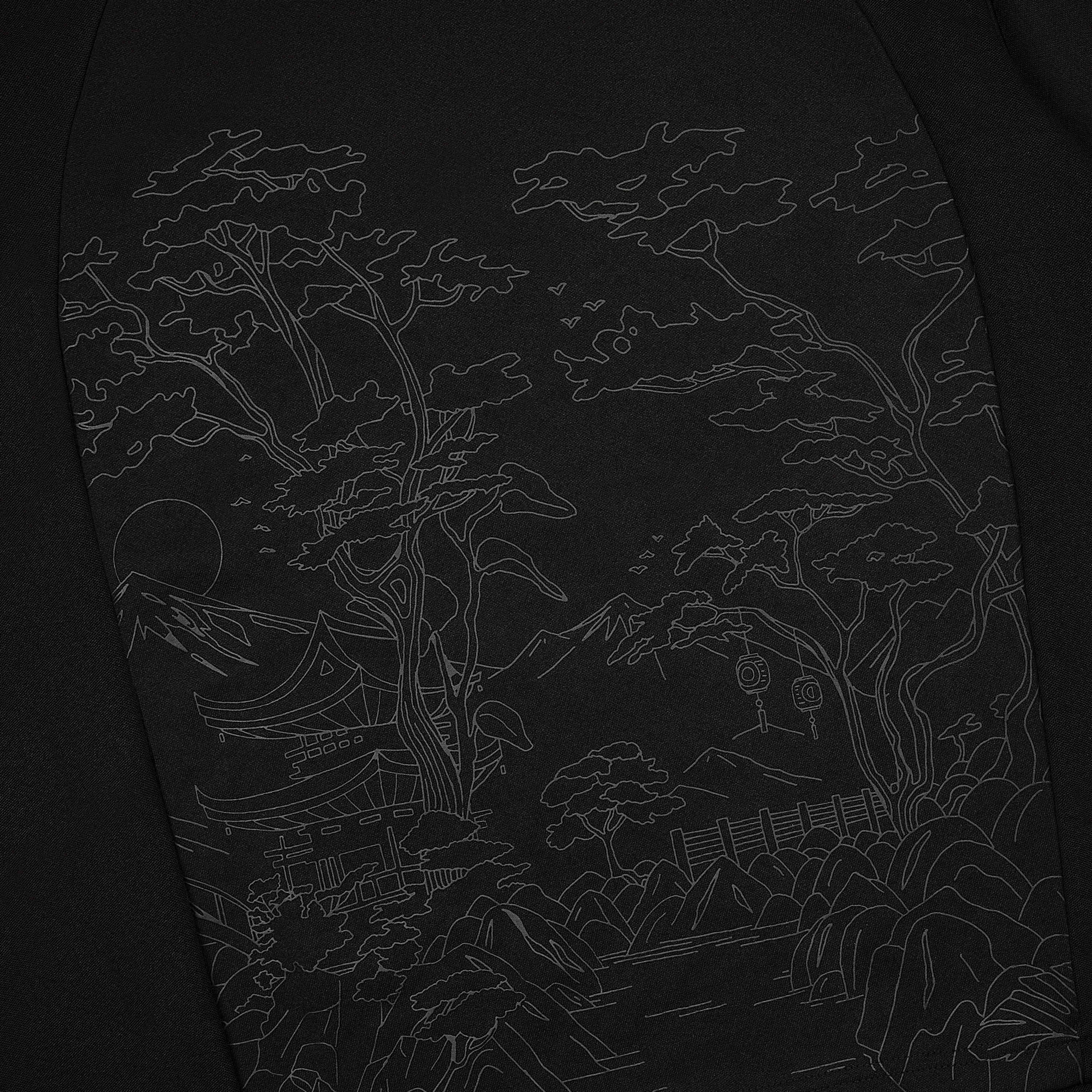 "sashiko v2" Jersey black