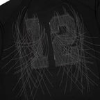 "sashiko v2" Jersey black