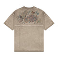 "lotus" T shirt sage green