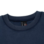 "sashiko" T Shirt navy
