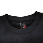 "sashiko" T Shirt black