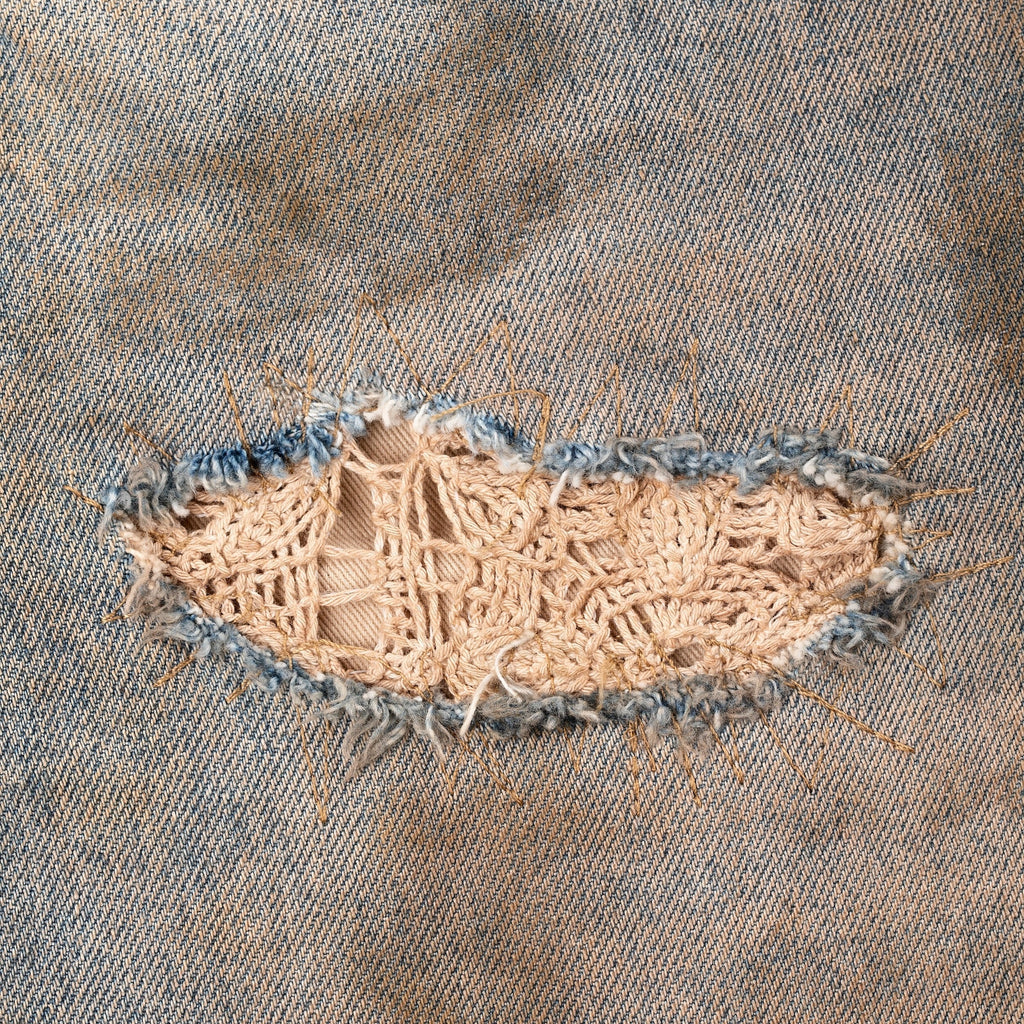 "lotus" Jorts mud wash