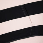 "on air" pink-purple striped Hoodie