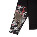 "yakuza" double sleeve Hoodie