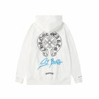 Chrome Heart Hoodie Sanskrit Big Horseshoe Hooded Jacket Men's Hooded Sweater