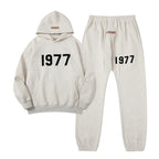 1977 Hoodie / Pants / Set -Light Grey