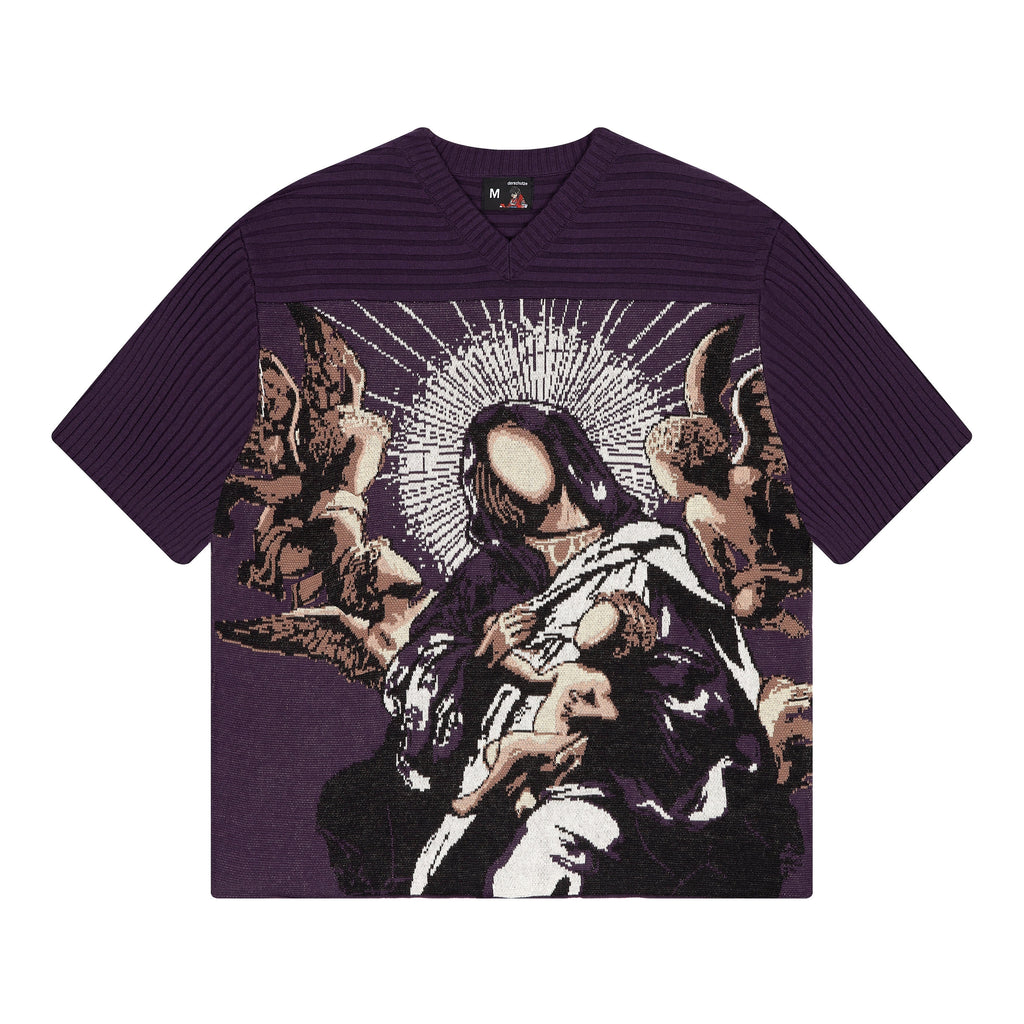 "awakening v2" Jersey knitted purple