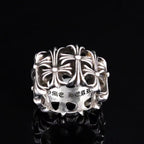 Chrome Heart Ring Vintage Punk