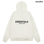 ESSENTIALS Printed Hoodie + FREE TRACKPANTS