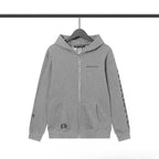 Chrome Heart Hoodie Chrome Heart Sanskrit embroidered hooded sweater sweater