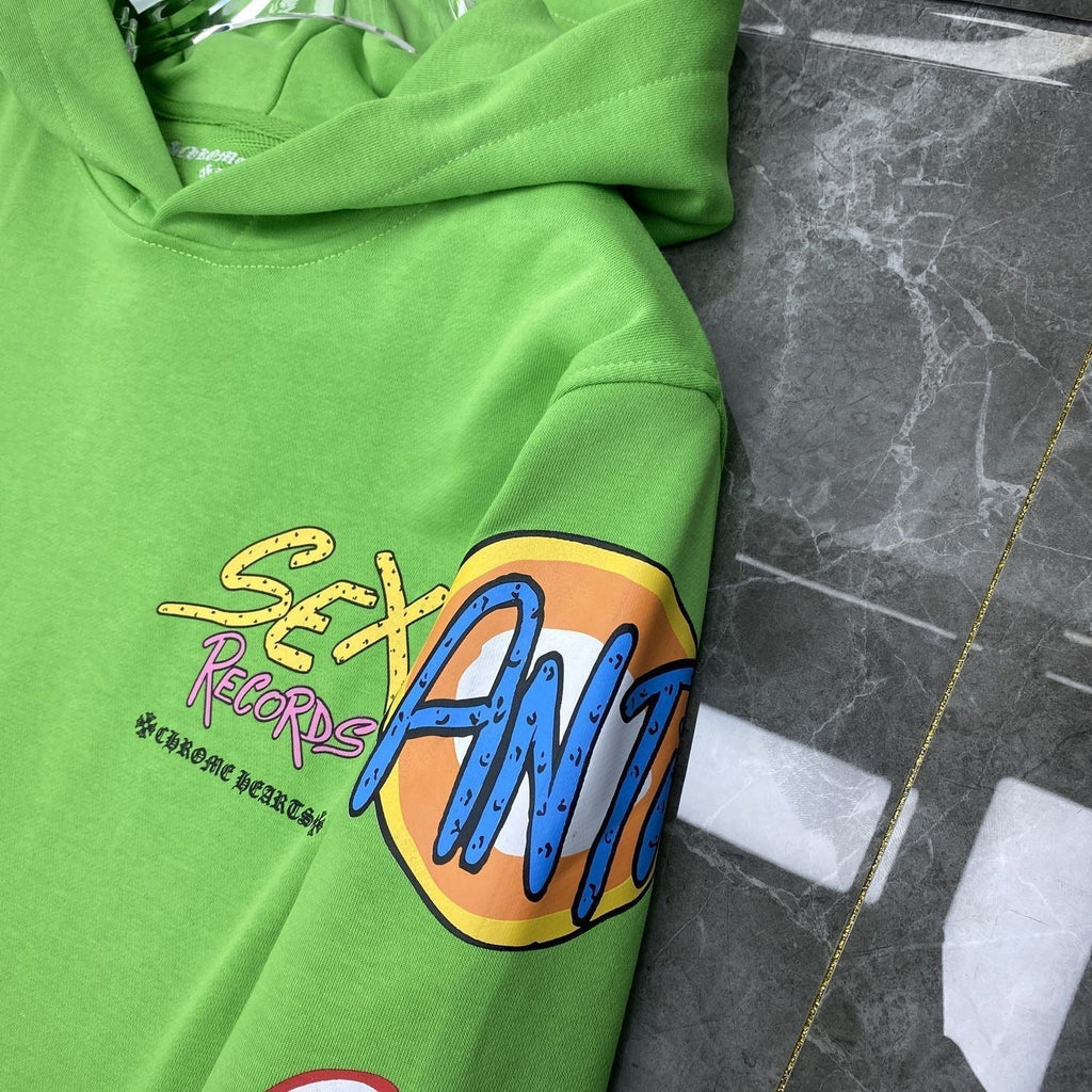 Chrome Heart Hoodie Chrome Hearts Sex Records hooded sweater