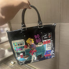 Chrome Heart Leather Bag Tote Bag