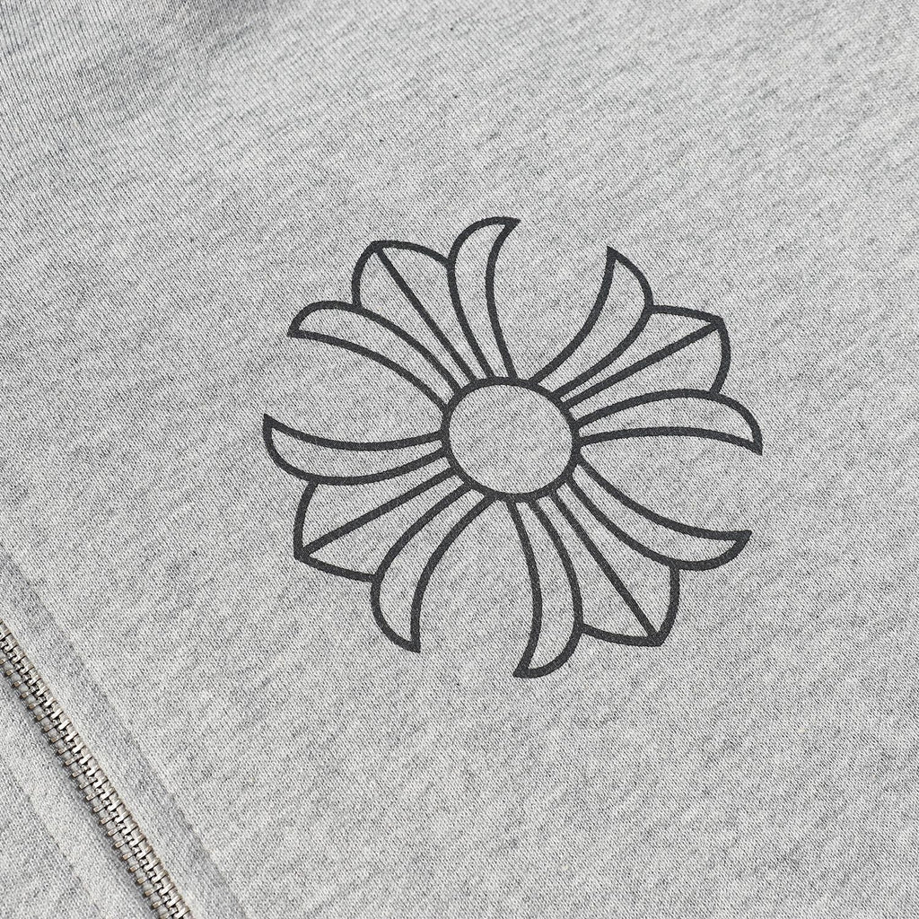 Chrome Heart Hoodie Crowe Hooded Sweater Cardigan Zip Long Sleeve Jacket