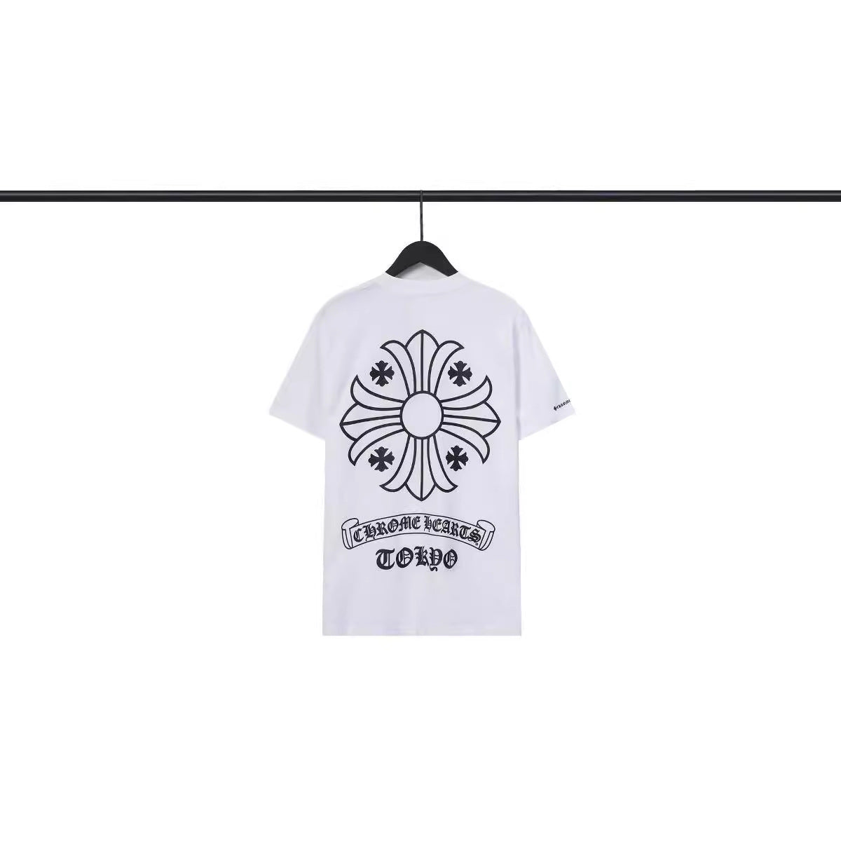 CHH Chrome Heart T Shirts Croix Cross Gypsy Cotton Crew Neck Short Sleeve T-Shirt