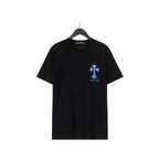 CHH Chrome Heart T Shirts Sanskrit Color Printing Loose Cotton Casual Crew Neck Short Sleeve T-Shirt