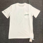 CHH Chrome Heart T Shirts CH Horseshoe Croix Cross Sanskrit Casual Short Sleeve T-Shirt