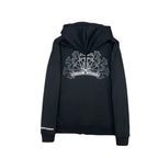 Chrome Heart Hoodie Overlap Phantom Cross Zip Sweater Couple