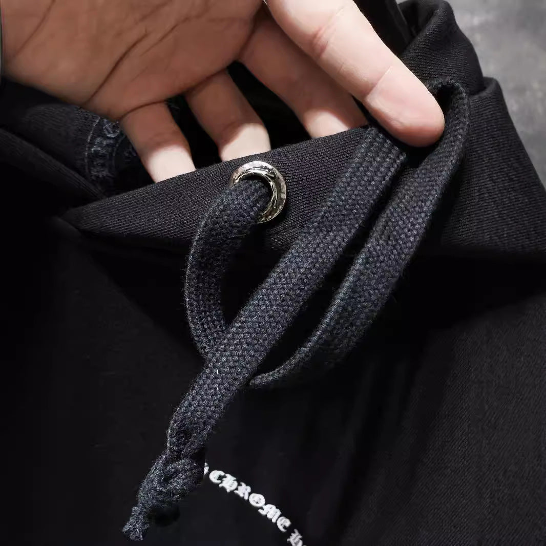 Chrome Heart Hoodie Crowe High Street Trendy Pullover Hooded Sweater