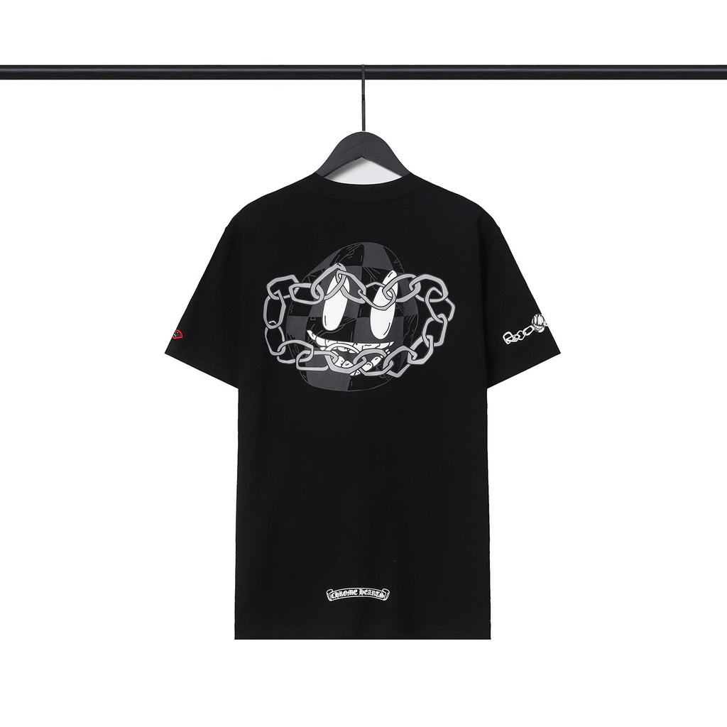 CHH Chrome Heart T Shirts Back Cross Short Sleeve T-Shirt