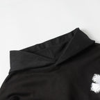 Chrome Heart Hoodie Chrome Heart Sanskrit embroidered hooded sweater