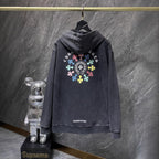 Chrome Heart Hoodie Chrome Heart Chrome cotton terry zipper pullover hooded