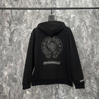 Chrome Heart Hoodie Chrome Hearts Embroidered hooded sweater hoodie