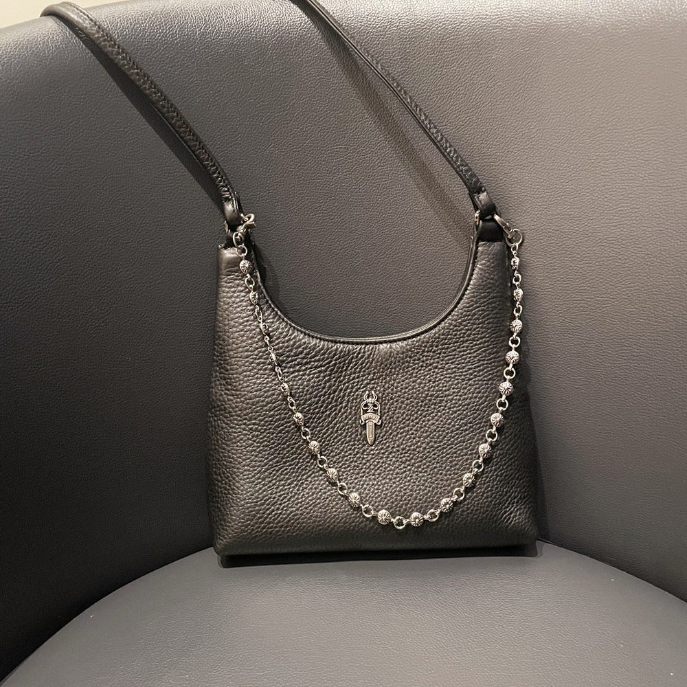 Chrome Heart Leather Bag Fashion Sword